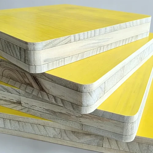 3 Ply Yellow Shuttering Panel | 3 Layer Construction Formwork - 3-Ply Solid Wood Formwork - 东莞星能仕商贸